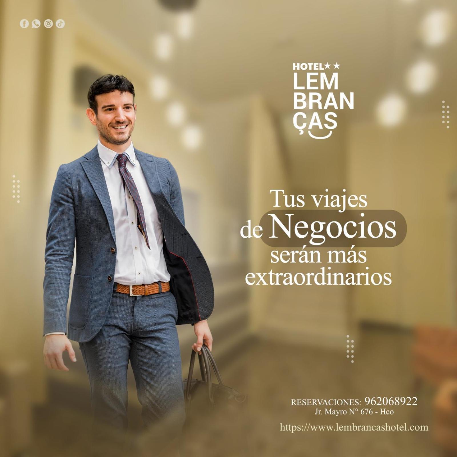 Huánuco Lembrancas Hotel מראה חיצוני תמונה